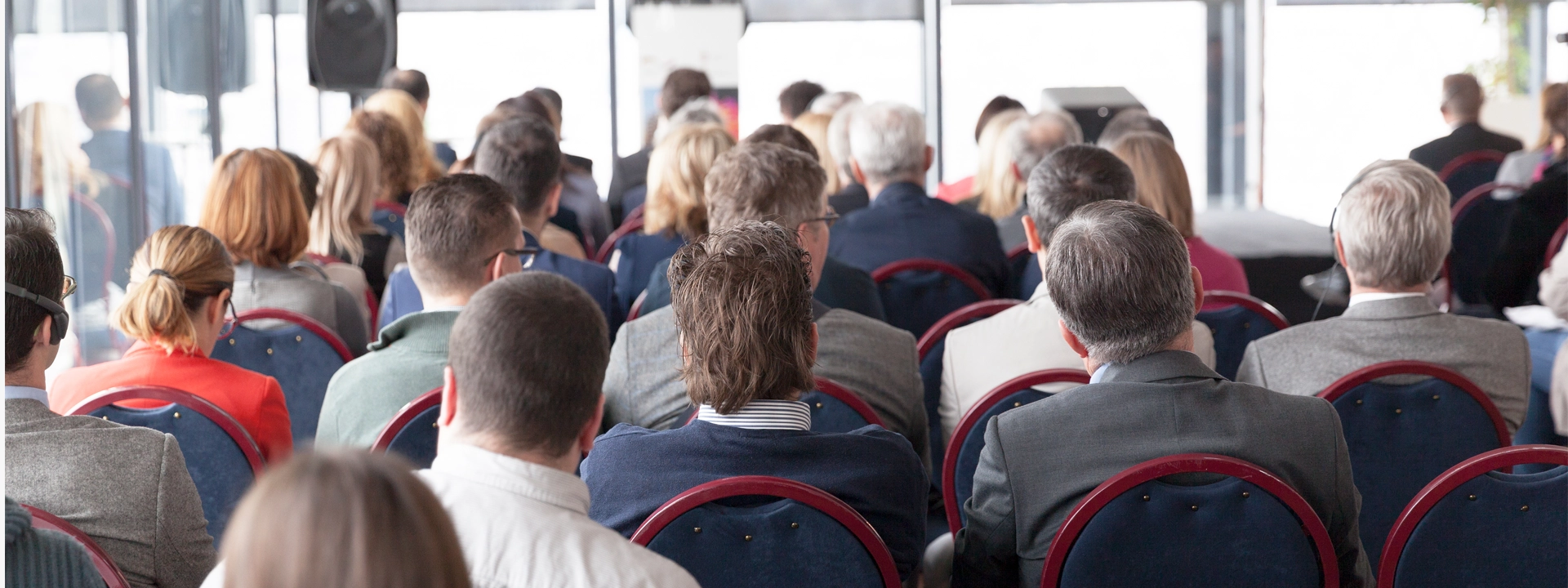 Participants at a business seminar.